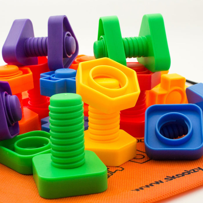 Fine Motor Nuts and Bolts Sensory Set