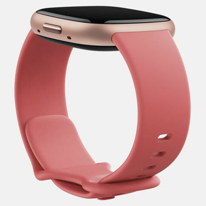 Fitbit Versa 4 Health & Fitness Smart Watch - Pink Sand & Copper Rose | 79-FB523RGRW from Fitbit - DID Electrical