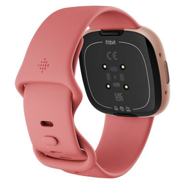Fitbit Versa 4 Health & Fitness Smart Watch - Pink Sand & Copper Rose | 79-FB523RGRW from Fitbit - DID Electrical