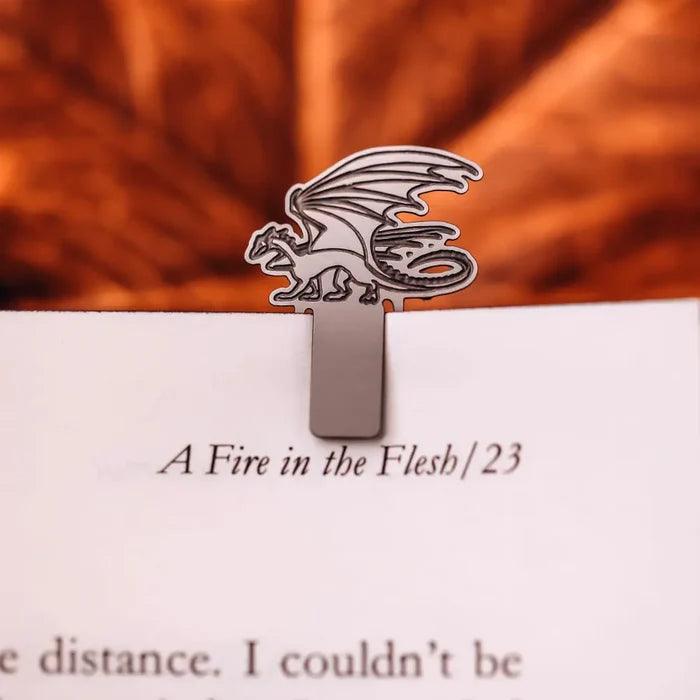 Flesh and Fire Series Inspired Metal Page Markers Bookmarks