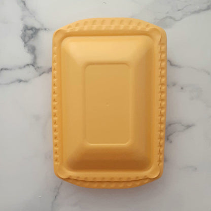 Foil Decor w/Lid Yellow