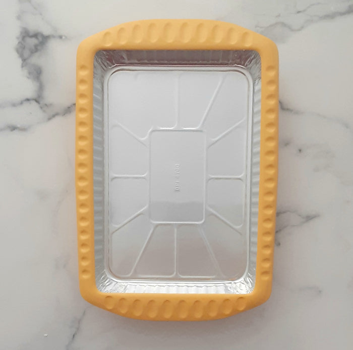 Foil Decor w/Lid Yellow