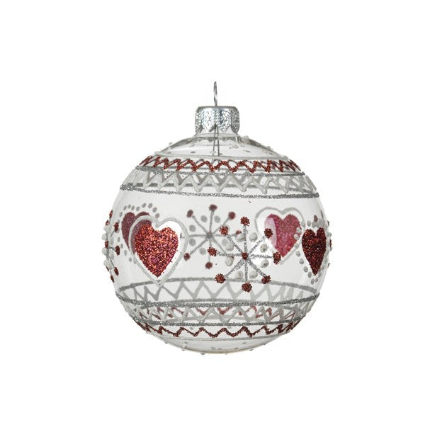 Folklore Glass Bauble - 8cm