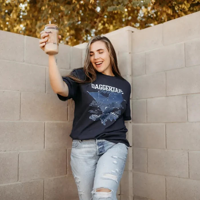 Fourth Wing Inspired: Daggertail Heavy Weight Tee Shirt