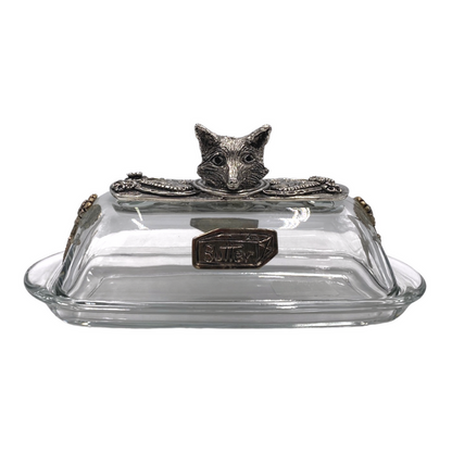 Fox Butter Dish