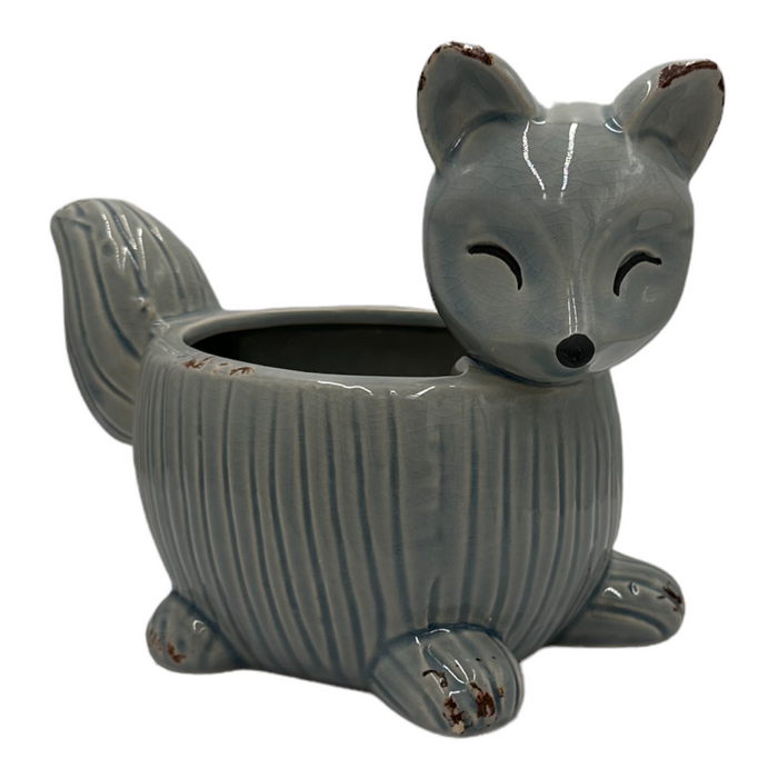 Fox Container Blue and Grey
