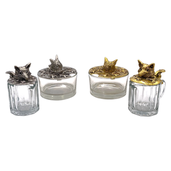 Fox Creamer & Sugar Bowl Set