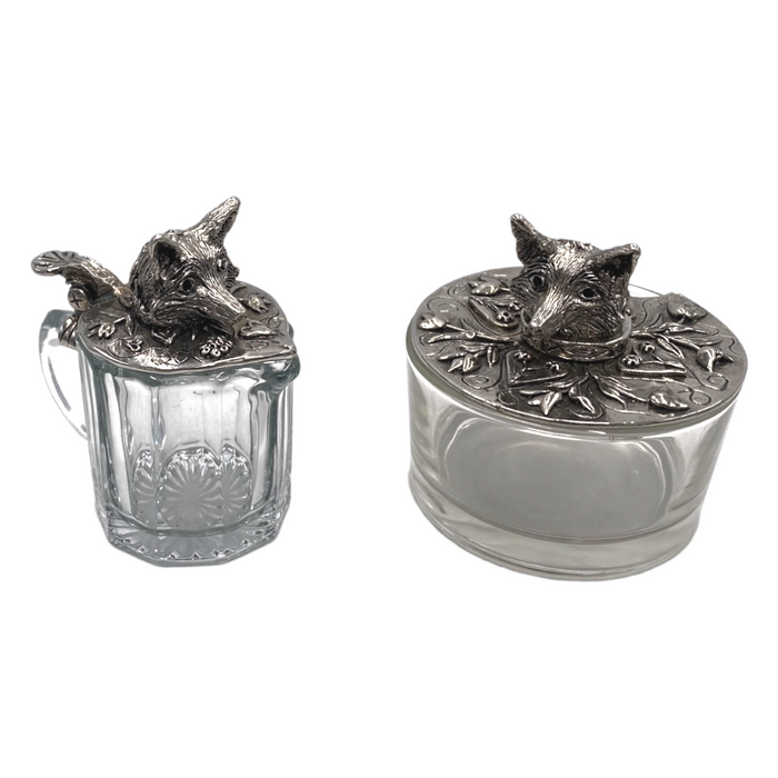 Fox Creamer & Sugar Bowl Set