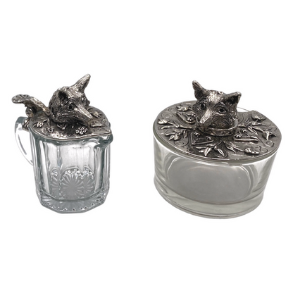 Fox Creamer & Sugar Bowl Set