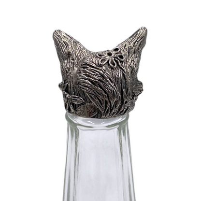Fox Salt & Pepper Shakers with Holder Short