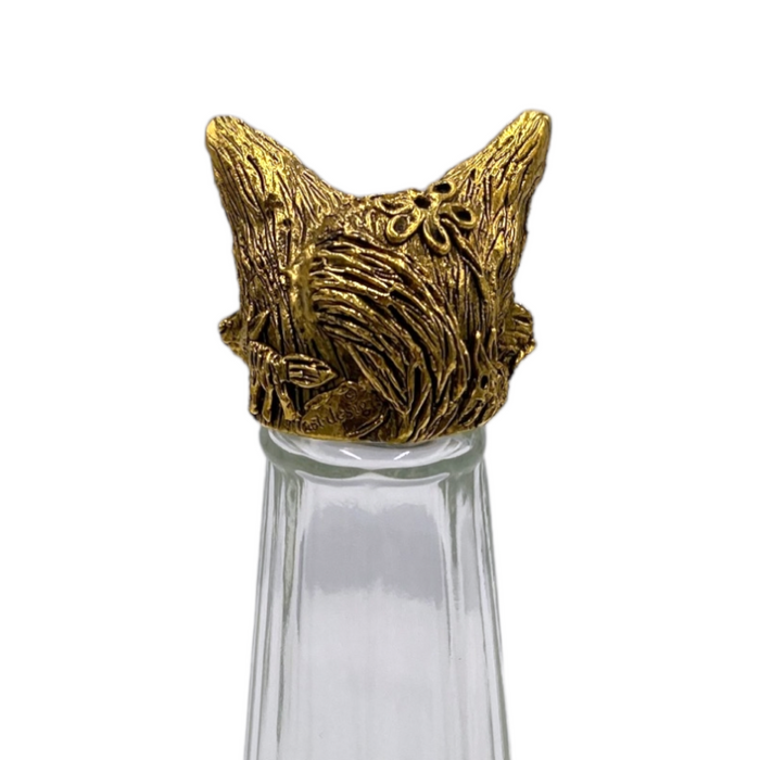Fox Salt & Pepper Shakers with Holder Short