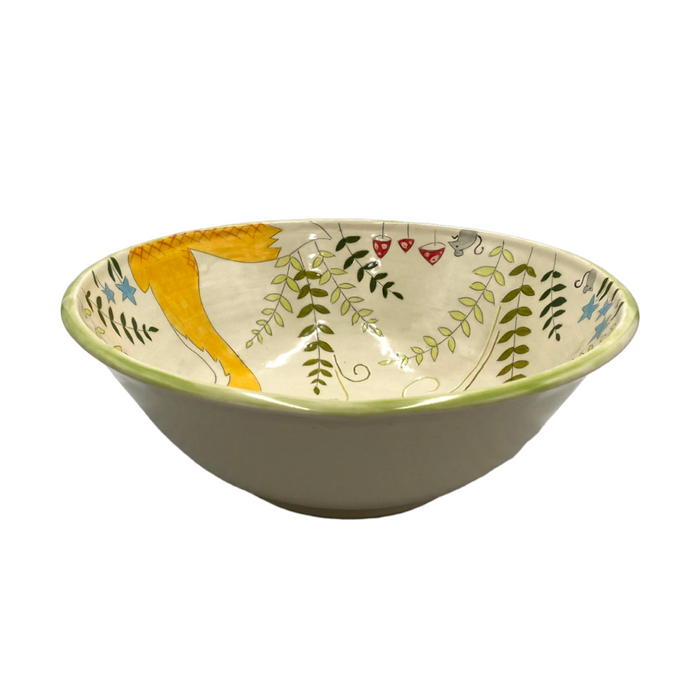 Foxes & Ferns Porcelain Bowls