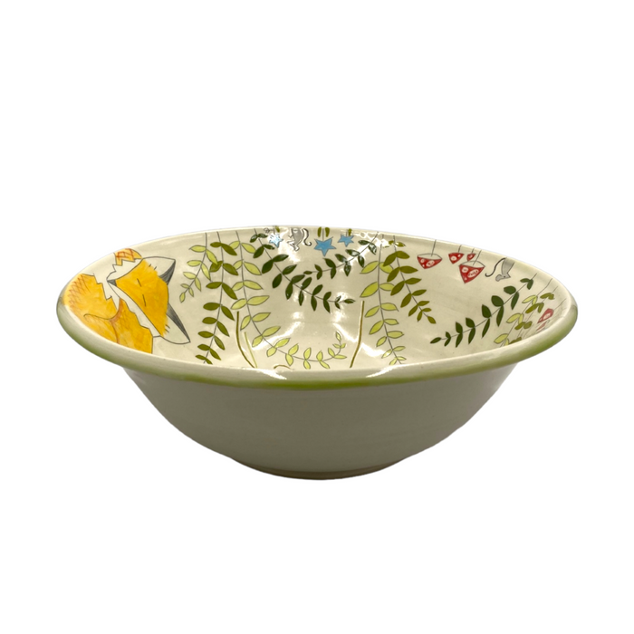 Foxes & Ferns Porcelain Bowls