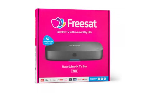 Freesat UHD-4X-2000 Recordable 4K TV Box - 2TB Black