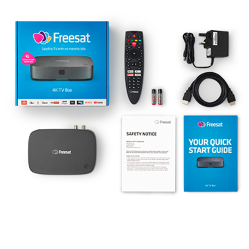 Freesat UHD-X Freesat Media Players - Anthracite Anthracite