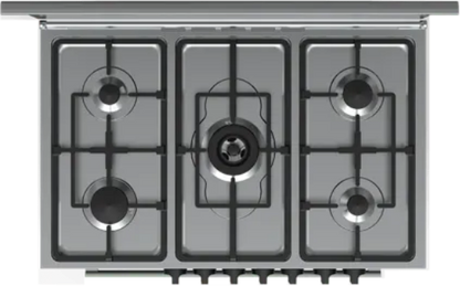 Fresh Gas Cooker &amp; Oven Fan, 60 * 90Cm, Full Safety, Black