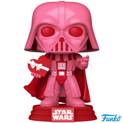 Valentines Vader with Heart