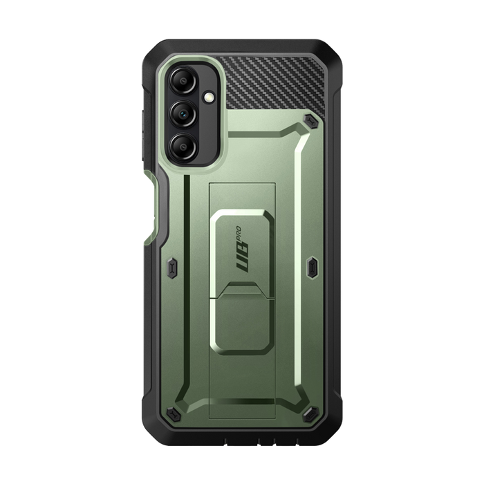 Galaxy A14 Unicorn Beetle Pro Rugged Holster Case-Dark Green