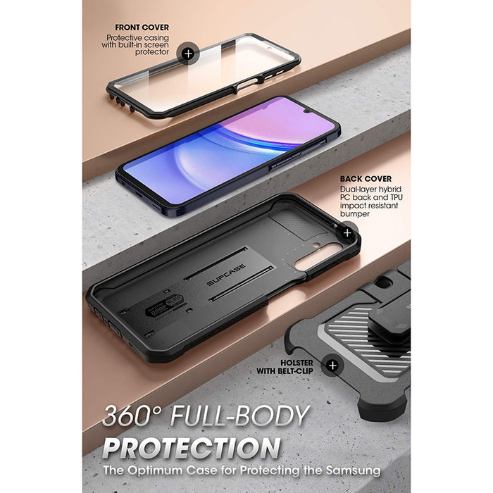 Galaxy A16 5G Unicorn Beetle Pro Rugged Holster Case-Black