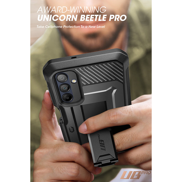 Galaxy A16 5G Unicorn Beetle Pro Rugged Holster Case-Black