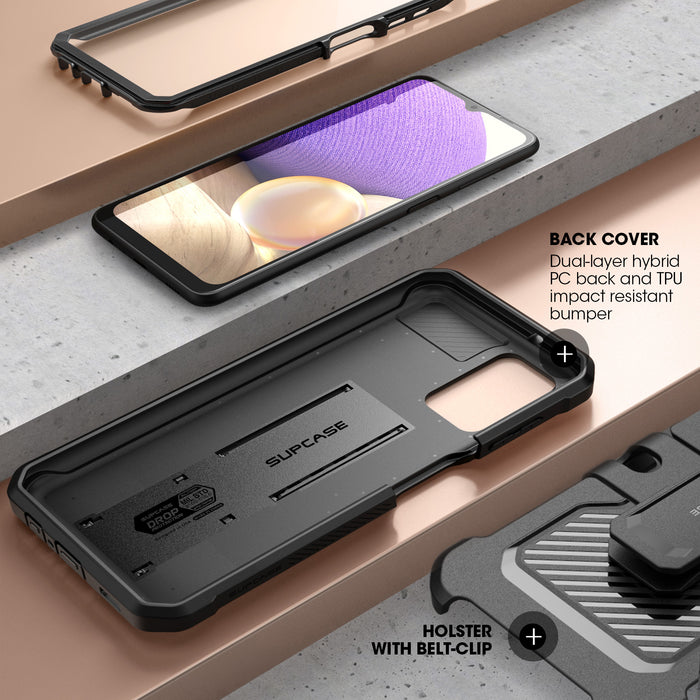 Galaxy A32 Unicorn Beetle Pro Rugged Holster Case(open box)-Black