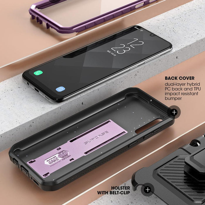 Galaxy A50 Unicorn Beetle Pro Rugged Case(open box)-Metallic Purple