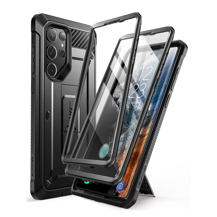 Galaxy S23 Ultra Unicorn Beetle PRO Screen Protector Case(Open-Box)-Black