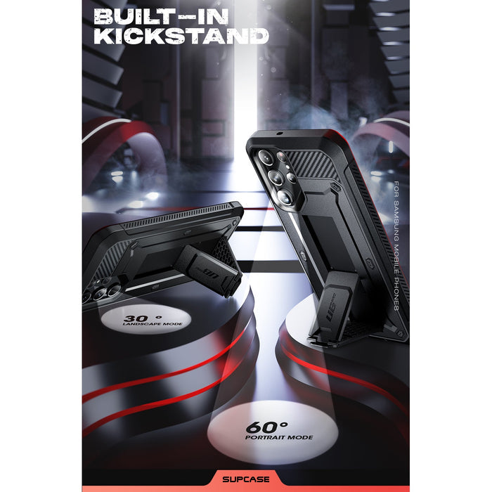 Galaxy S23 Ultra Unicorn Beetle PRO Screen Protector Case(Open-Box)-Black