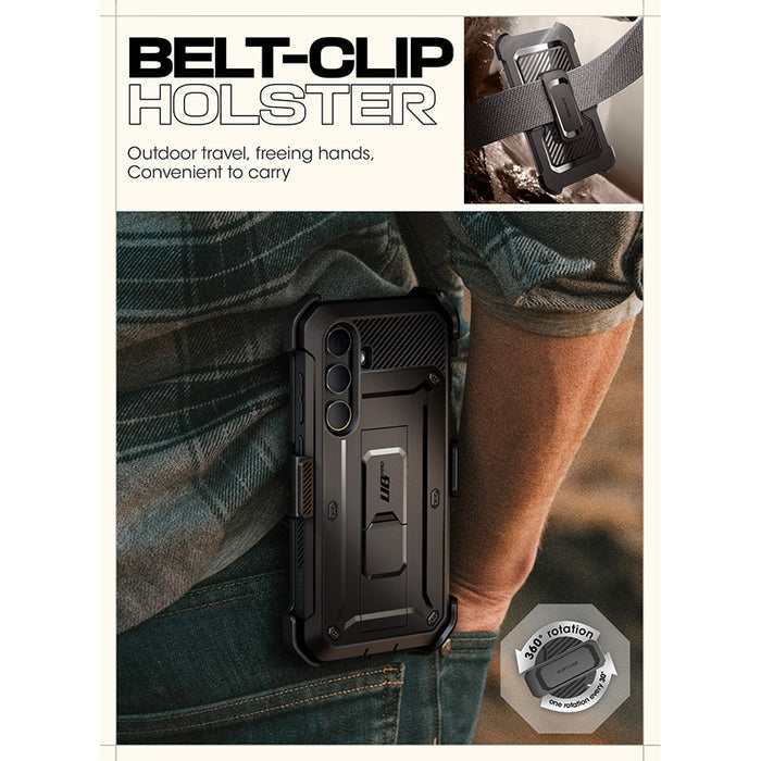 Galaxy S24 Plus Unicorn Beetle PRO Rugged Case-Black