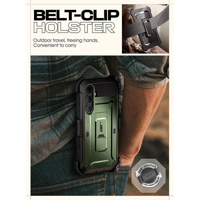 Galaxy S24 Plus Unicorn Beetle PRO Rugged Case-Dark Green