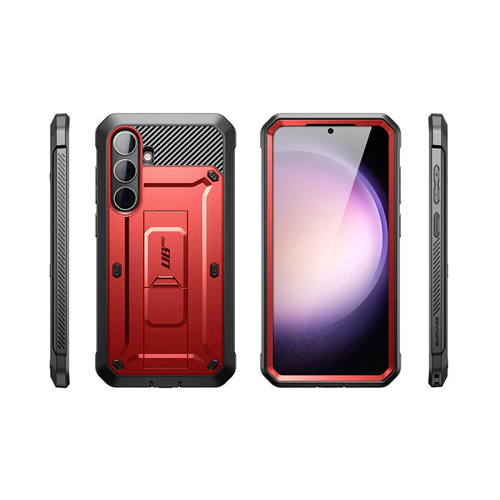 Galaxy S24 Plus Unicorn Beetle PRO Rugged Case-Metallic Red