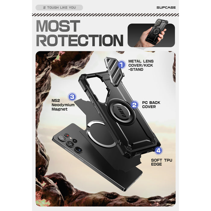 Galaxy S25 Ultra Unicorn Beetle MAG XT Bumper Case(open box) -Black