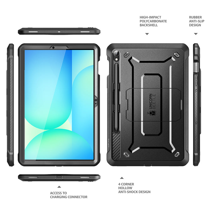Galaxy Tab S10 FE Plus 13.1 inch (2025) Unicorn Beetle PRO Rugged Case-Black