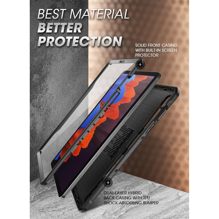 Galaxy Tab S9 FE Unicorn Beetle PRO Black Rugged Tablet Case