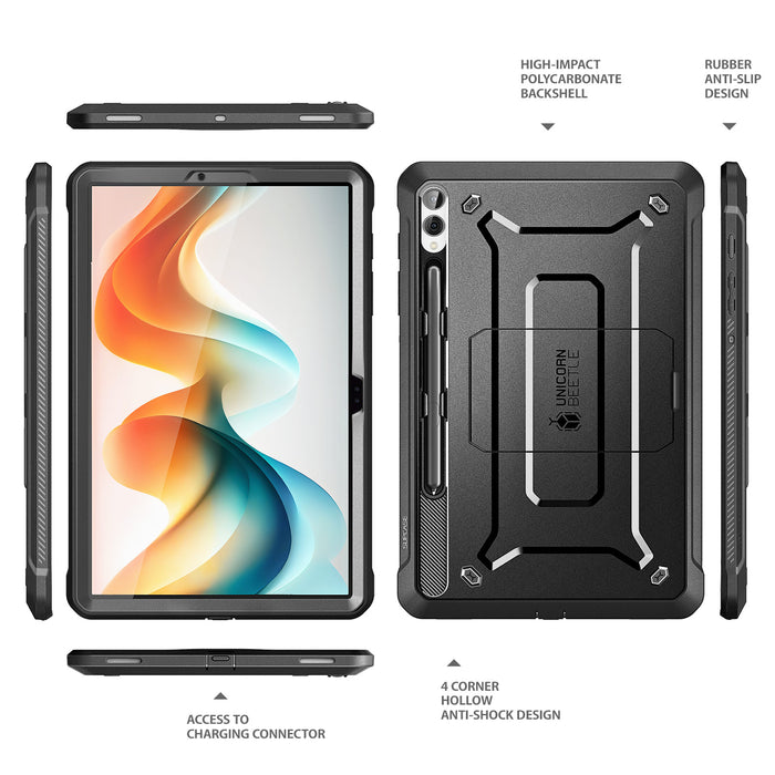 Galaxy Tab S9 FE Plus Unicorn Beetle PRO Black Rugged Tablet Case