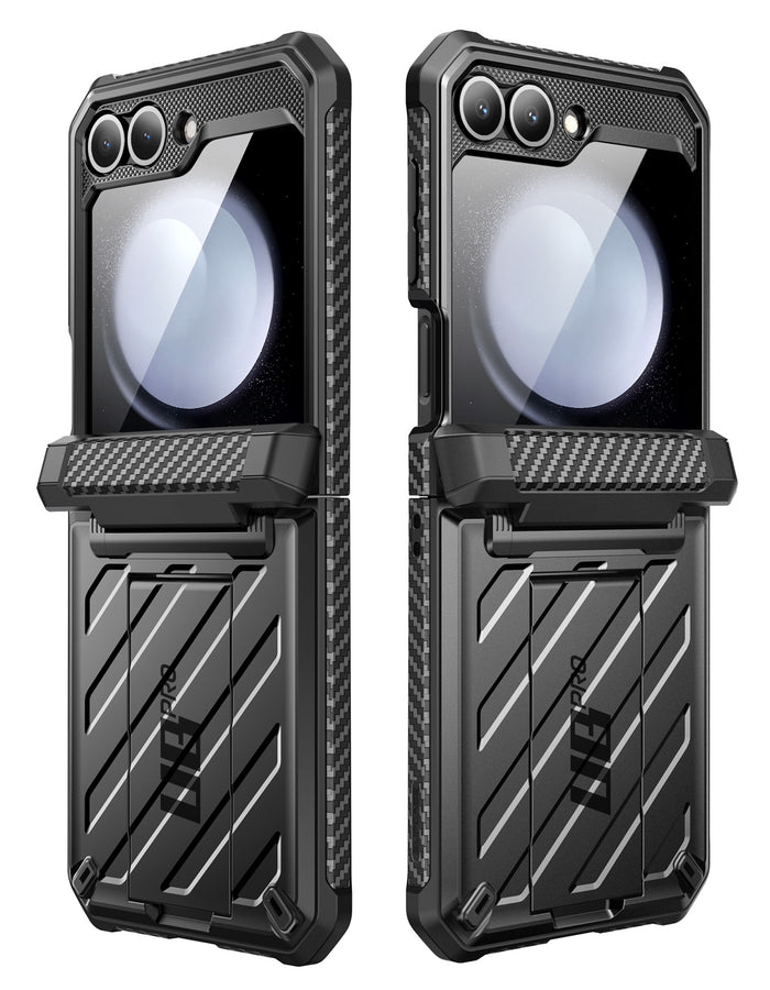 Galaxy Z Flip6 Unicorn Beetle PRO Rugged Case with Belt Clip(open box)-Black