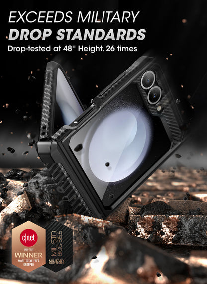 Galaxy Z Flip6 Unicorn Beetle PRO Rugged Case with Belt Clip(open box)-Black