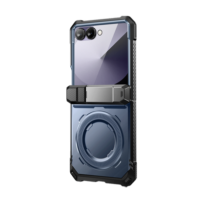 Galaxy Z Flip7 UB Grip Magsafe Phone Case-Metallic Blue