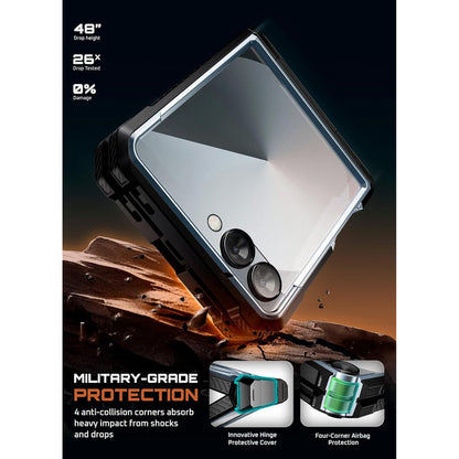 Galaxy Z Flip7 UB Grip Magsafe Phone Case-Metallic Blue