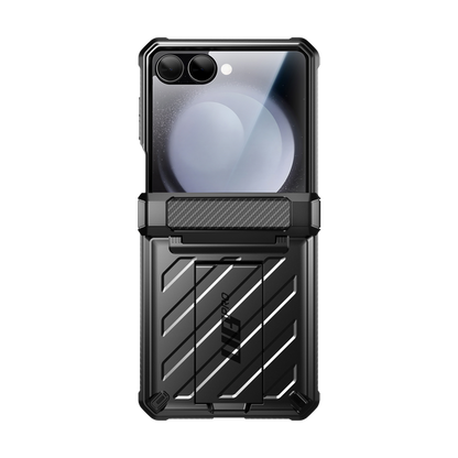 Galaxy Z Flip7 Unicorn Beetle PRO Rugged Case with Belt Clip(open box)-Black