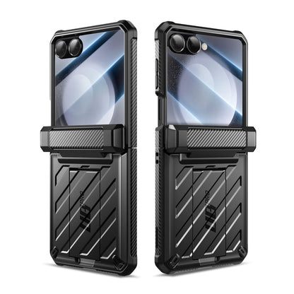 Galaxy Z Flip7 Unicorn Beetle PRO Rugged Case with Belt Clip(open box)-Black