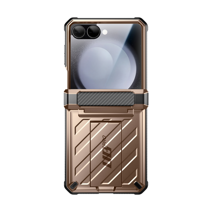 Galaxy Z Flip7 Unicorn Beetle PRO Rugged Case with Belt Clip(open box)-Gold