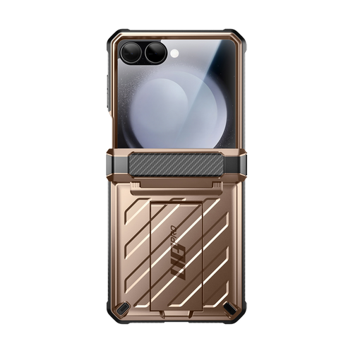 Galaxy Z Flip7 Unicorn Beetle PRO Rugged Case with Belt Clip(open box)-Gold