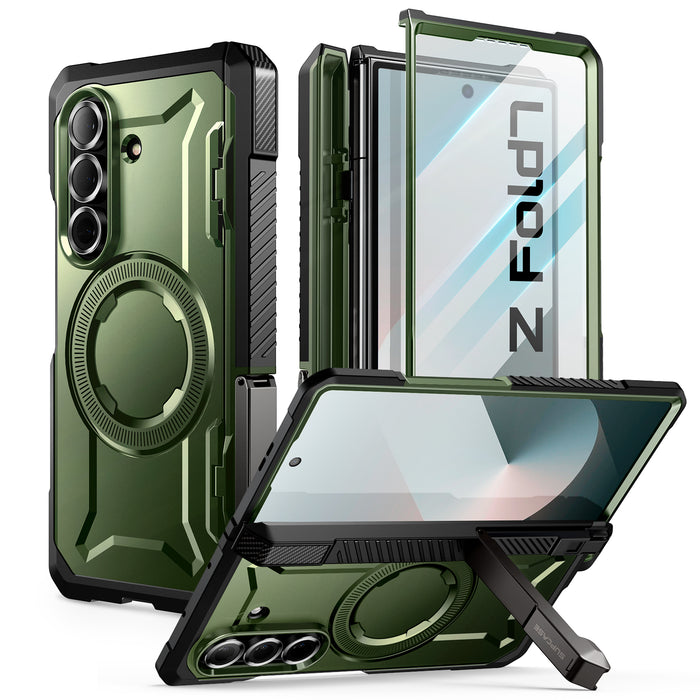 Galaxy Z Fold7 UB Grip MagSafe Case(open box) - Dark Green