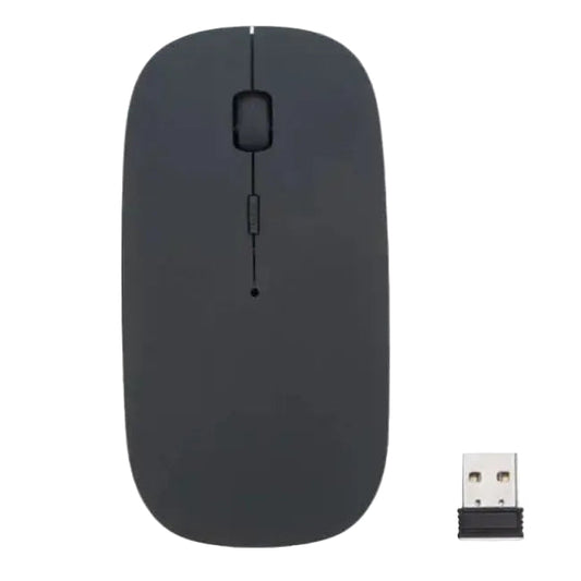 GBT Optical Wireless Computer Mouse, Super Slim Mouse For Pc Laptop, Black