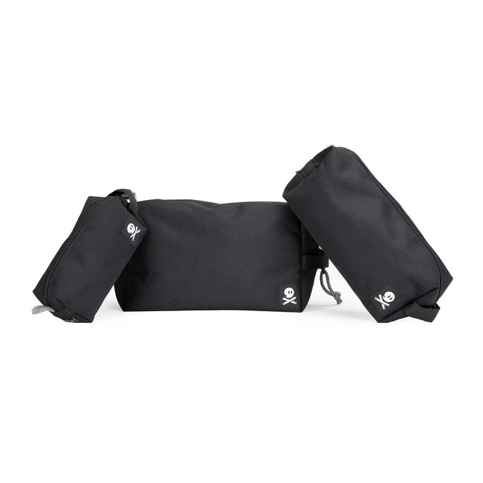 Forager Provisions LTD Ghost Outdoors Australia black modular dopp kit 3-pack for travel and gear organisation.