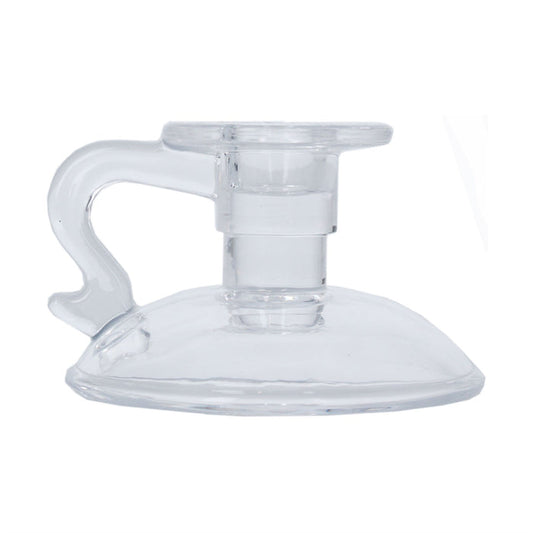 Gisela Graham Willie Winkie Glass Candlestick