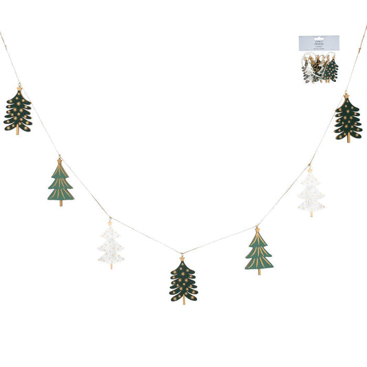 Gisela Graham Woodland Trees Garland