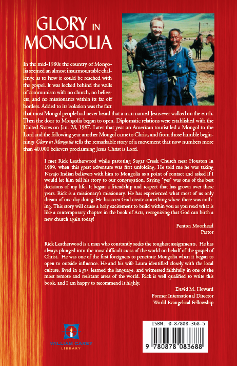 Glory in Mongolia - MissionBooks.org