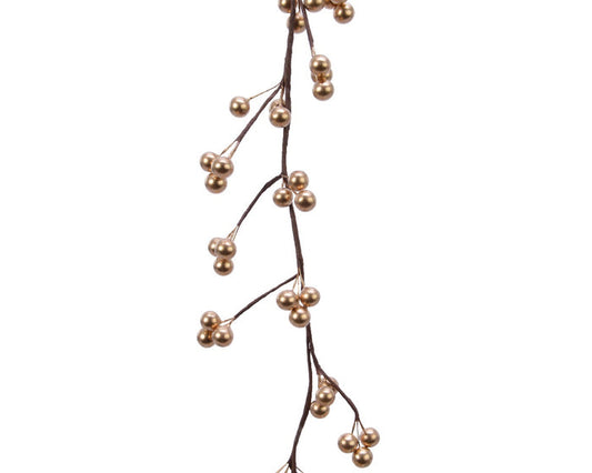Golden Foam Berry Festive Spray Garland